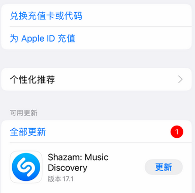 岫岩苹果维修分享无法在iPhone上下载或更新应用办法 