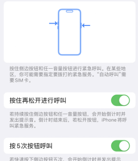 岫岩苹果14维修站分享iPhone14如何使用SOS紧急联络 