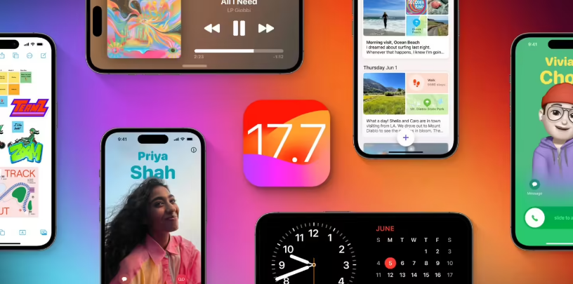 岫岩苹果手机维修分享苹果 iOS / iPadOS 17.7.1 正式版推送 